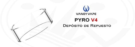 PYRO IV RDTA Depósito Pyrex de repuesto - Vandy Vape